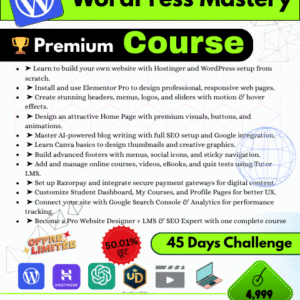WordPress Course Premium