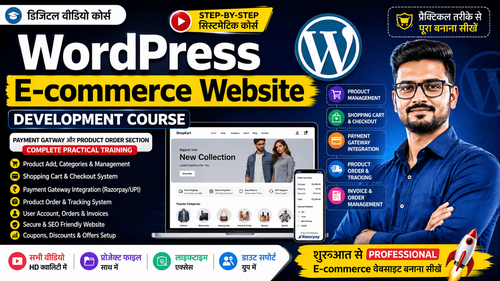 WordPress- E-commerce web Development